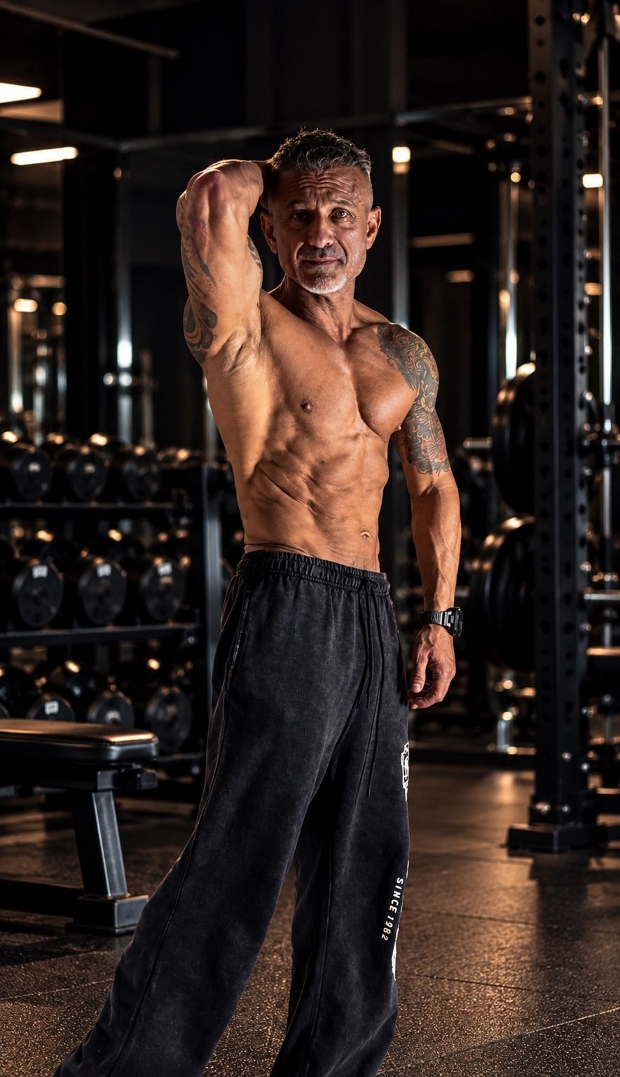 Nasty Fitness coach in the gym